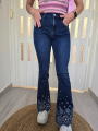 Jeans Flare Decorato