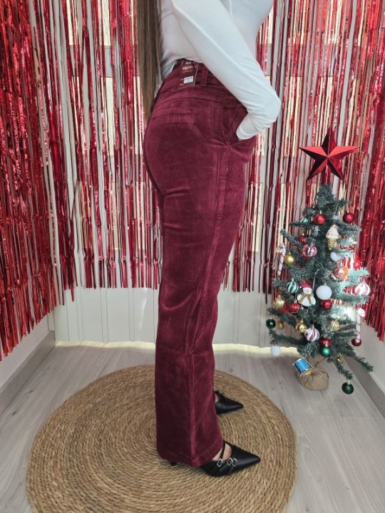 Pantalone Bordeaux A2129