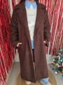 Cappotto Teddy Brown