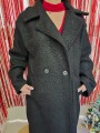 Cappotto Teddy Black