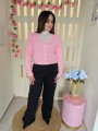 Cardigan Dolly Rosa