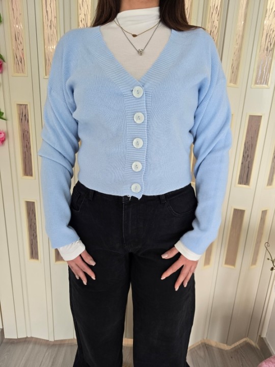 Cardigan Dolly Azzurro