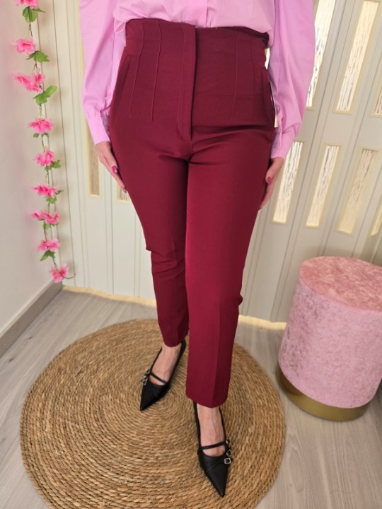 Pantalone Bordeaux Capri