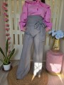 Pantalone Grigio Chic