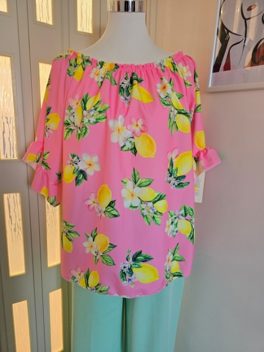 Blusa Lemon Rosa