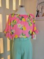 Blusa Lemon Rosa